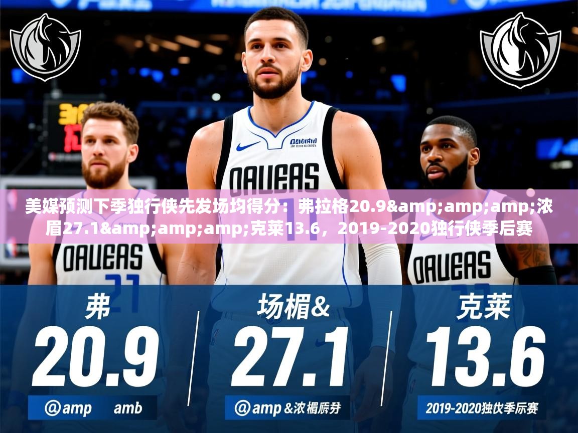2025澳客体育平台美媒预测下季独行侠先发场均得分:弗拉格20.9&浓眉27.1&克莱13.6,2019-2020独行侠季后赛 第3张